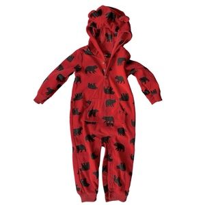 Carters 18 Month One Piece Hooded Outfit